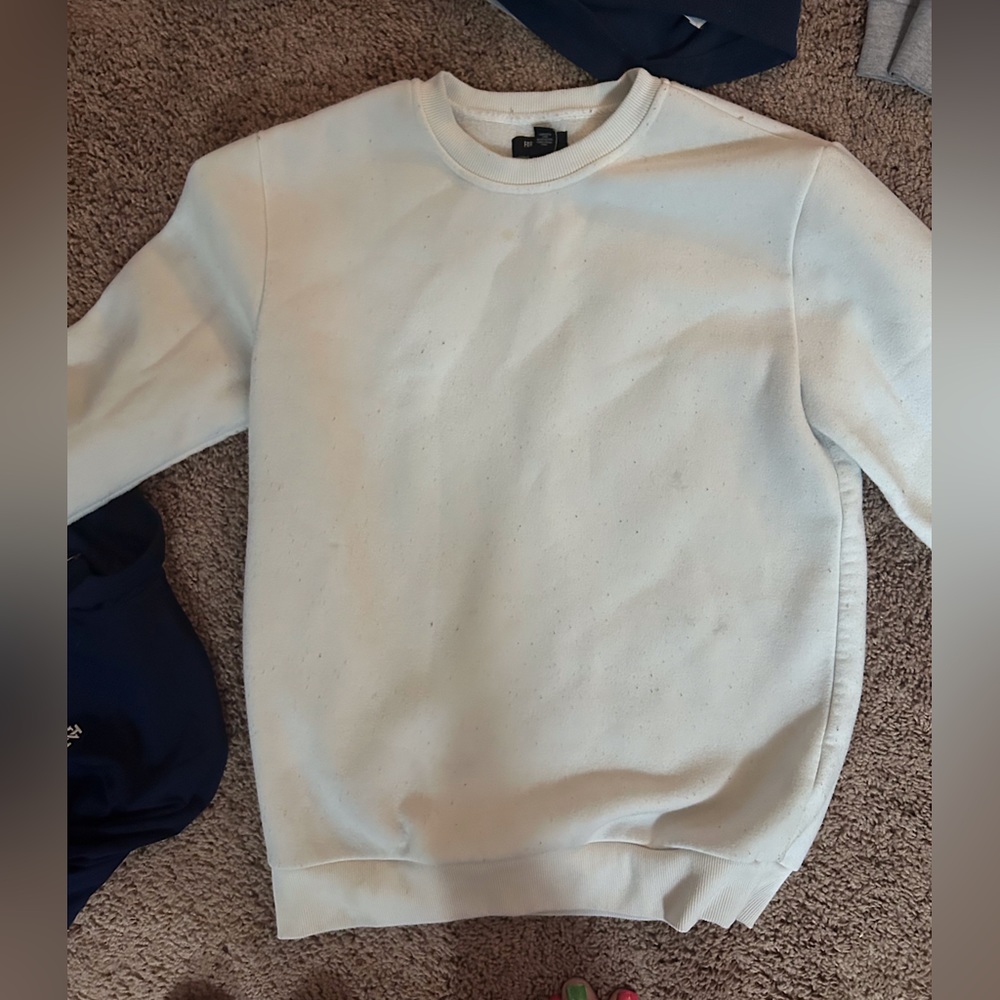 Forever 21 Mens white Sweater size Medium